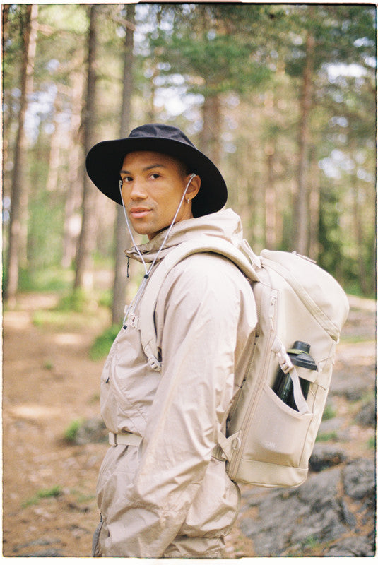 Beckmann Street FLX – Notebook-Rucksack – für 16"-Notebook, 28–33 l, rPET, beige