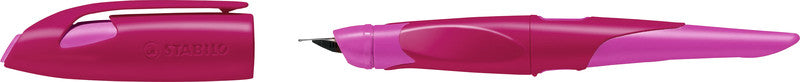STABILO EASYbirdy – Feder M – für Rechtshänder – Beere/Pink, Blau – Patronen