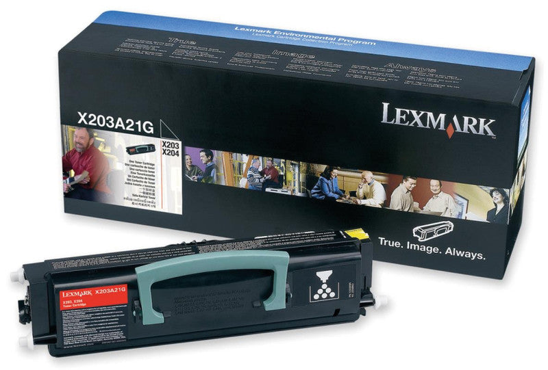 Lexmark Toner – schwarz, 2500 Seiten