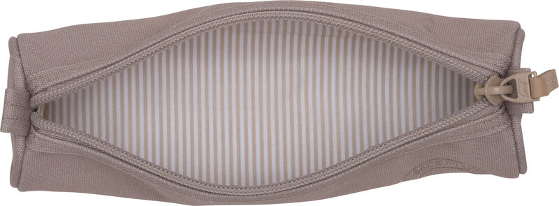 Beckmann Urban Etui Schlamperetui, leer – beige – Kunststoff – 22,0 × 6,5 × 6,0 cm