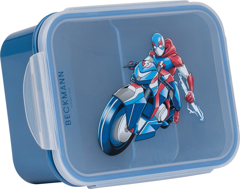 Beckmann Lunchbox Classic – 1,7 l – auslaufsicher – PP – mehrfarbig – 18,7 × 14 × 7 cm