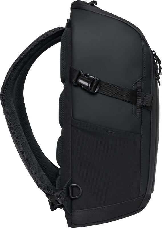 Beckmann Street Go – Notebook-Rucksack – für 16"-Notebook, 26 l, rPET, schwarz, USB-Buchse