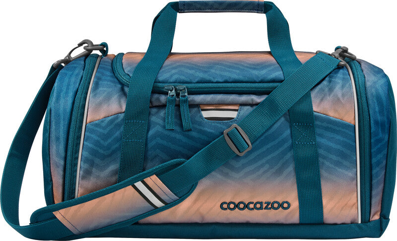 Coocazoo Sporttasche – 20 l, Motiv Pacific Tribes, mit Schultergurt, wasserabweisend, 40 × 24 × 23 cm