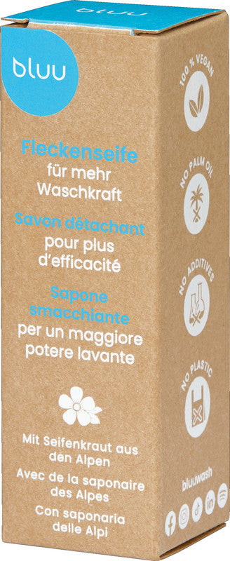 Bluu Fleckenseife, parfümfrei, 70 g