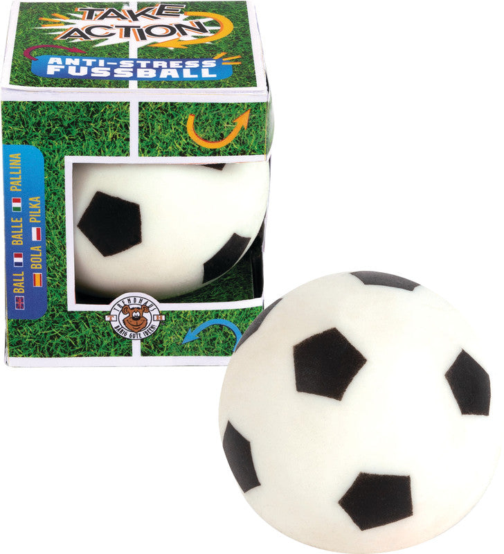 Trendhaus Stressball Fussball Take Action – Ø 7 cm
