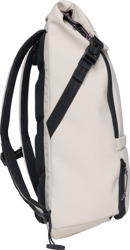 Beckmann Street Light – Notebook-Rucksack – für 16" Notebook, 22 l, rPET (recyceltes PET), creme