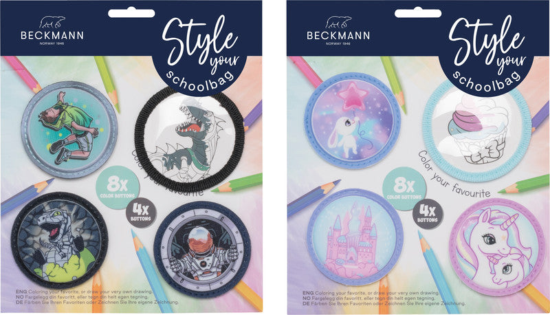 Beckmann Magic Mags Zubehörset – 4-teilig – Schwarz – für Classic, Active Air FLX