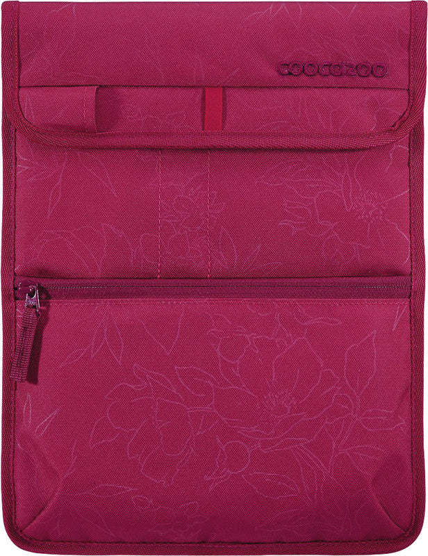 Coocazoo Tablet- & Notebook-Tasche – für Notebooks bis 13,3", wasserabweisend, recyceltes PET (rPET), Beere