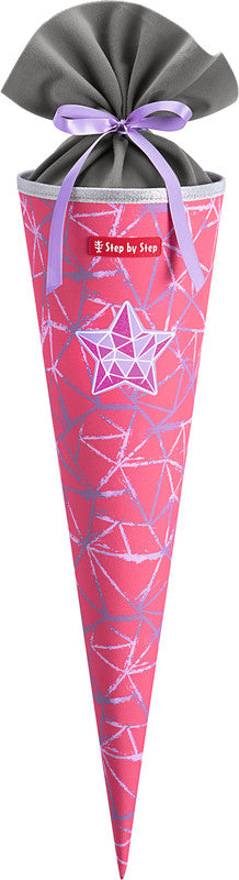 Step by Step Schultüte 70 cm × Ø 18 cm, 5 l – Motiv Star Stella – Serie SPACE – rPET