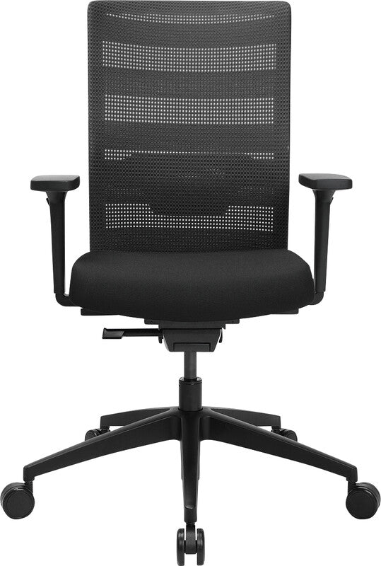Topstar Bürostuhl AirWork – Sitzhöhe 42–54 cm, 110 kg, schwarz
