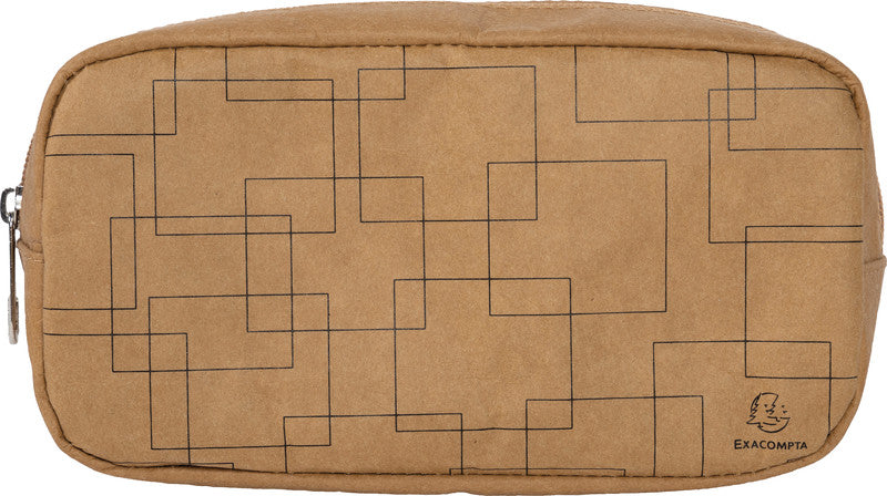 Exacompta Eterneco Schuletui, leer – Geometrie – Papier – 21,0 × 11,0 × 7,0 cm