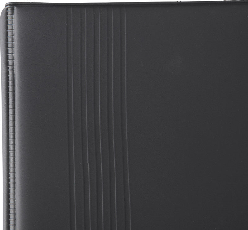 Sigel Visitenkartenalbum – Kunststoff, schwarz, 147×44×265 mm