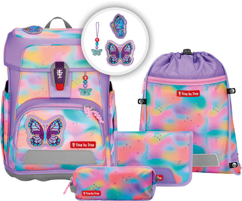 Step by Step Magic Mags Zubehörset Flash – 5-teilig – Butterfly Luna – mit Leuchteffekt