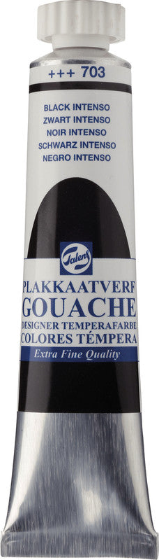 Talens Gouache – Set – 8 Farben, 8 × 20 ml, inklusive Deckweiss