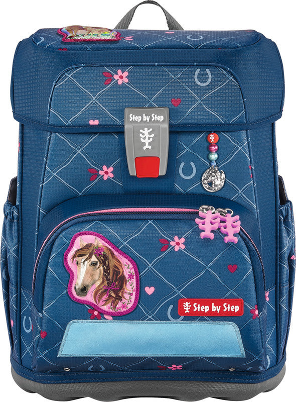 Step by Step Schulrucksack-Set Cloud – 5-teilig – Horse Lima – Recycelte Materialien
