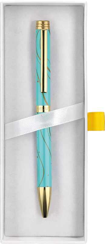 Belius Kugelschreiber – Türkis, Aluminium