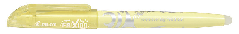 Pilot FriXion Light Textmarker Pastellgelb – Keilspitze, 3,3 mm, radierbar