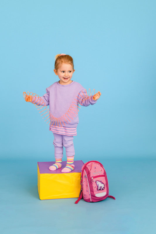 Step by Step Kindergartenrucksack MINI – 2-teilig – Little Unicorn Nuala – aus 100% recycelten PET-Flaschen
