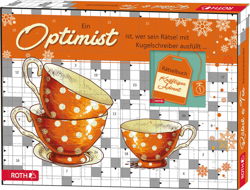 Roth Rätsel & Tee – Adventskalender – 24 Bio-Tees