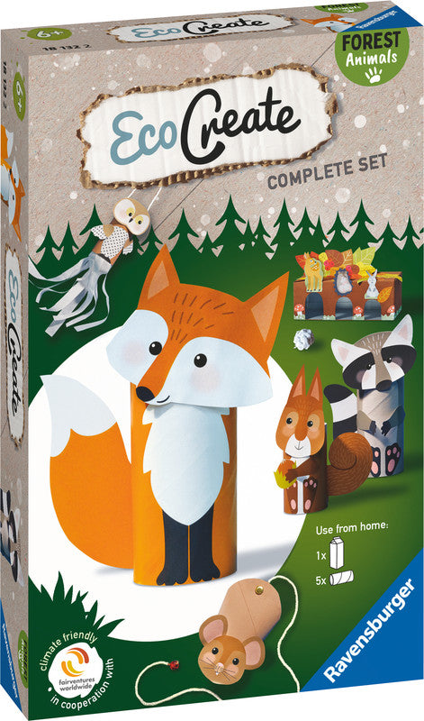 Ravensburger Bastelset Waldtiere – ab 6 Jahren
