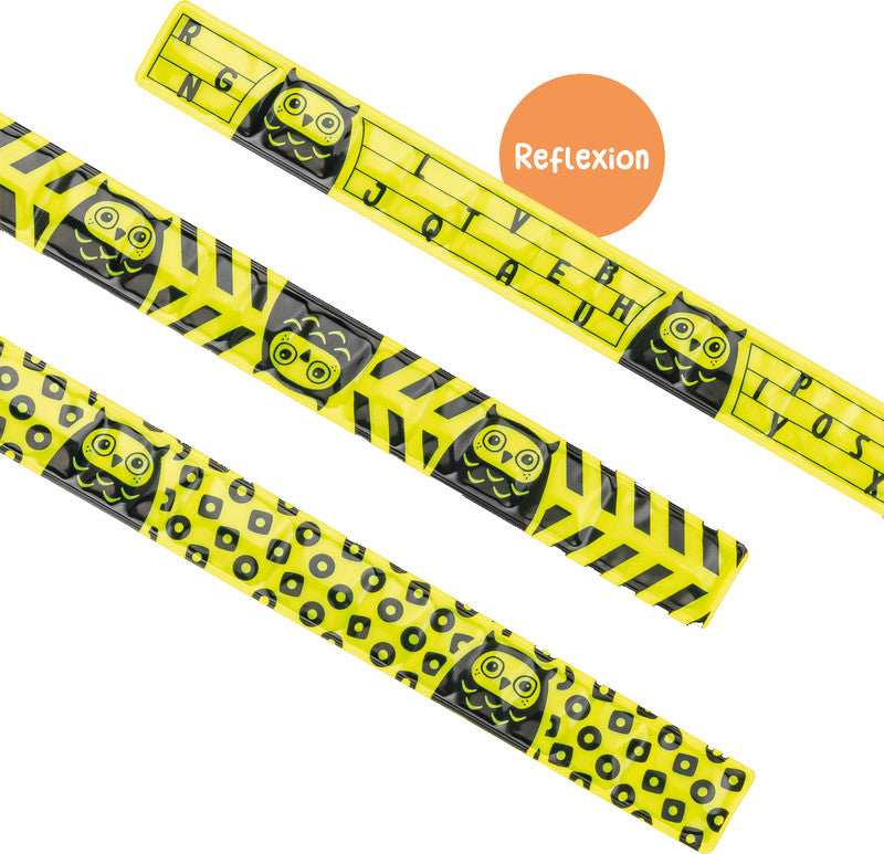 Trendhaus Reflektierendes Armband, Kunststoff, Gelb