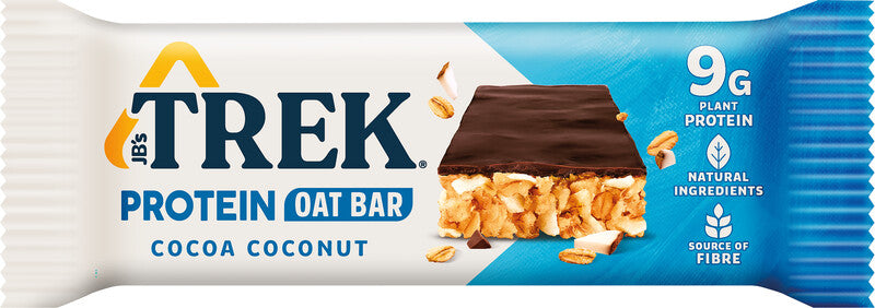 Trek Energieriegel – Schokolade & Kokosnuss, vegan, glutenfrei, 16 × 50 g (800 g)