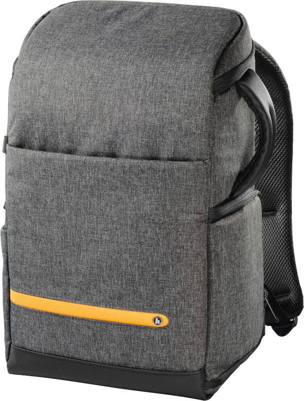 Hama Terra Kamerarucksack – Innenmasse 220×135×220 mm – mit Tabletfach, Regenhülle – Grau – Polyester