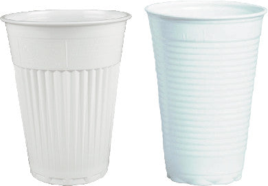 Noname Trinkbecher PP – 2 dl, weiss, 100 Stück