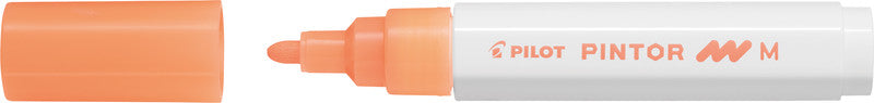 Pilot Pigment-Marker Pintor – Rundspitze 1,5-2,2 mm – Neonorange – Deckend