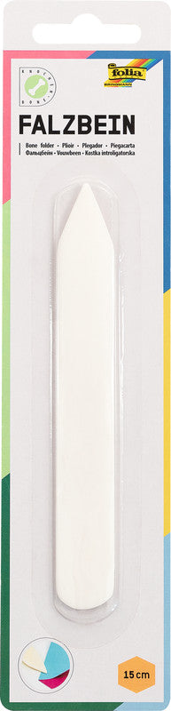 Folia Falzbein 150 mm, Knochen, Weiss – für saubere Falze setzen