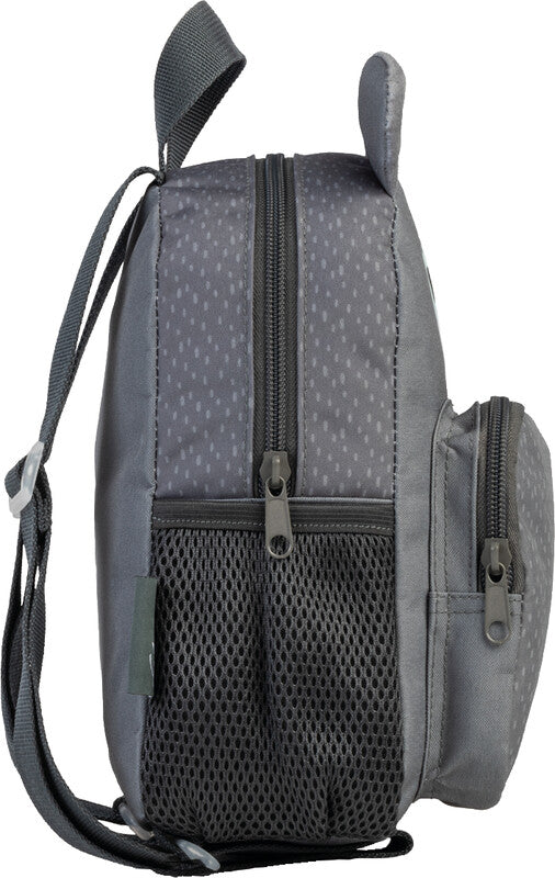 Glühwürmchen Kindergartenrucksack Ella – Bär, grau – 21,0×24,0×13,0 cm
