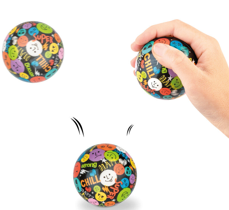 Trendhaus Springball – 1 Stück, Ø 62 mm, mehrfarbig, Kunststoff