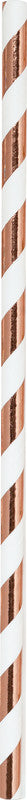 Folia Papierstrohhalme – zum Basteln, L 20 cm, Ø 6 mm, mehrfarbig, 25 Stück