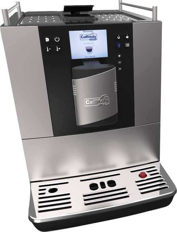 Chicco d'oro Chicco d’Oro S8003 Kapselmaschine – für Caffitaly-Kapseln, 2,8 l, Schwarz/Aluminium