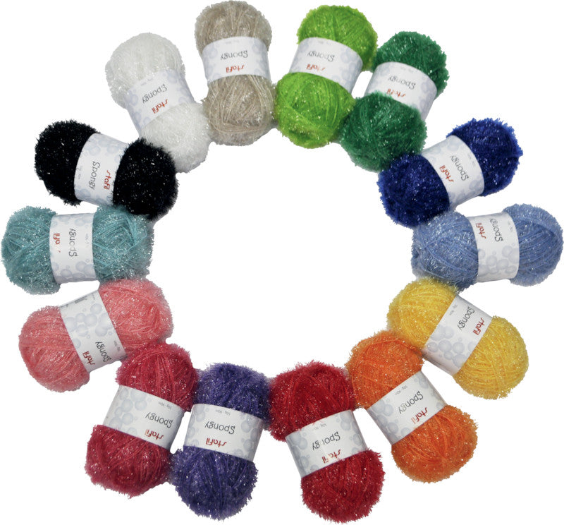 Stafil Schwammgarn, Polyester, Wasser, zum Stricken