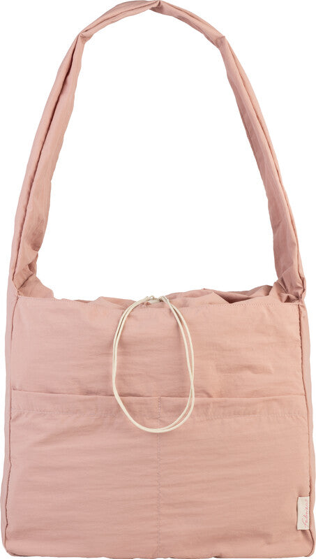 Fabrizio Super Soft – Umhängetasche, 35 l, Nylon, Altrosa, 44 × 38 × 16 cm