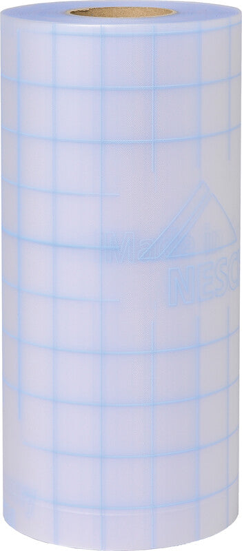 Neschen Filmolux Klebefolie – glänzend, permanent, transparent – 36,0 × 2500,0 cm – für Bücher & mehr