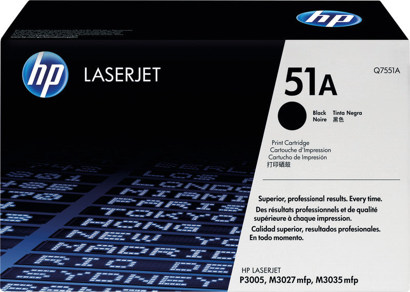 HP Toner 51A – Schwarz, 6500 Seiten