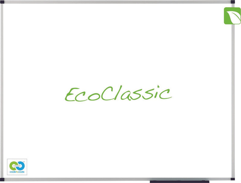Nobo Whiteboard – 60 × 45 cm, Emaille, magnetisch, Aluminiumrahmen, Wandmontage