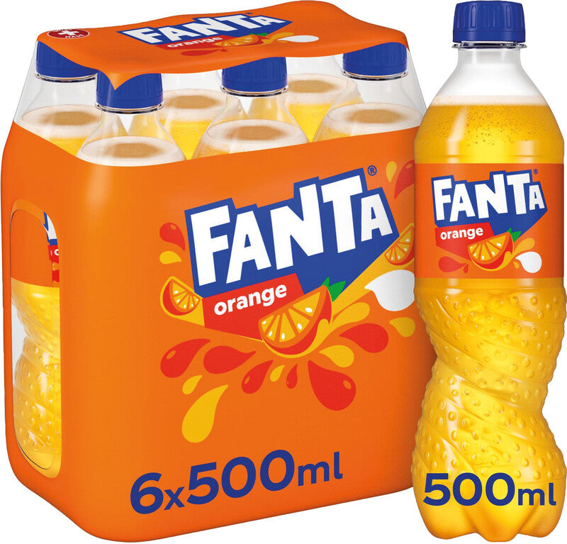 Fanta Orangenlimonade – 5 dl, PET-Flasche