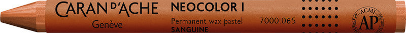 Caran d-Ache Caran d'Ache Neocolor Wachsmalkreide – rotbraun, Ø 9 × 100 mm, wasserfest, lichtbeständig