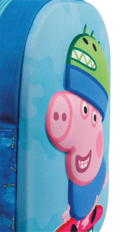 Fabrizio Kindergartenrucksack Peppa Pig – Blau – 23,0×29,0×10,0 cm – Verlängertes Produktleben