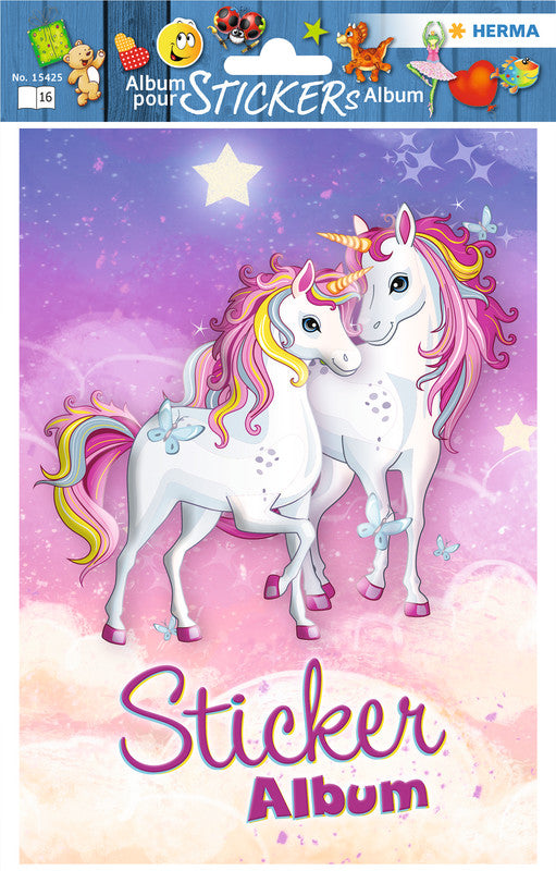 HERMA Stickeralbum – Einhorn Best Friends – Mehrfarbig – 148 × 210 mm