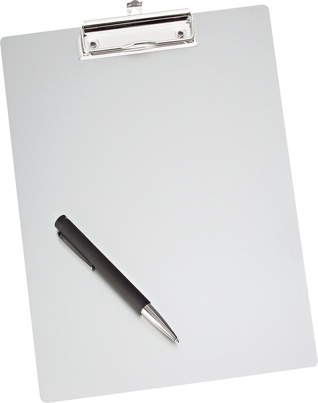 Wedo Klemmbrett A4 – Aluminium, Aufhängevorrichtung, Silber