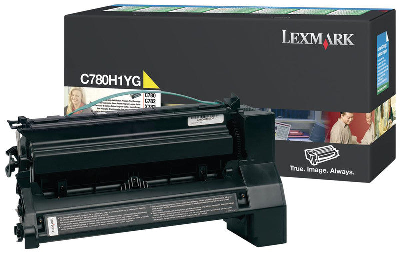 Lexmark Toner – Gelb, 10000 Seiten