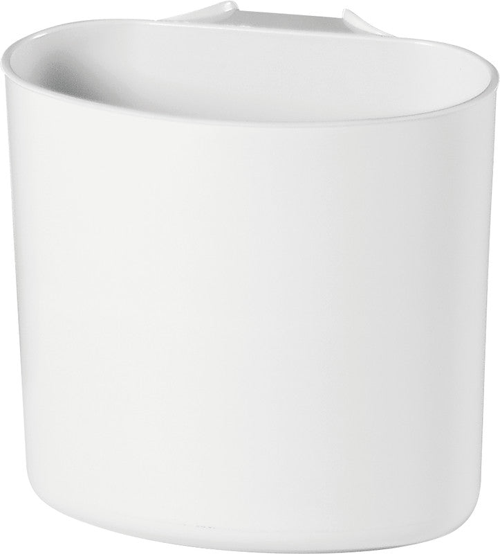 Ornalon Abfalleinsatz – 1,5 l – ohne Deckel – Kunststoff, weiss – B × H × T 170 × 150 × 95 mm