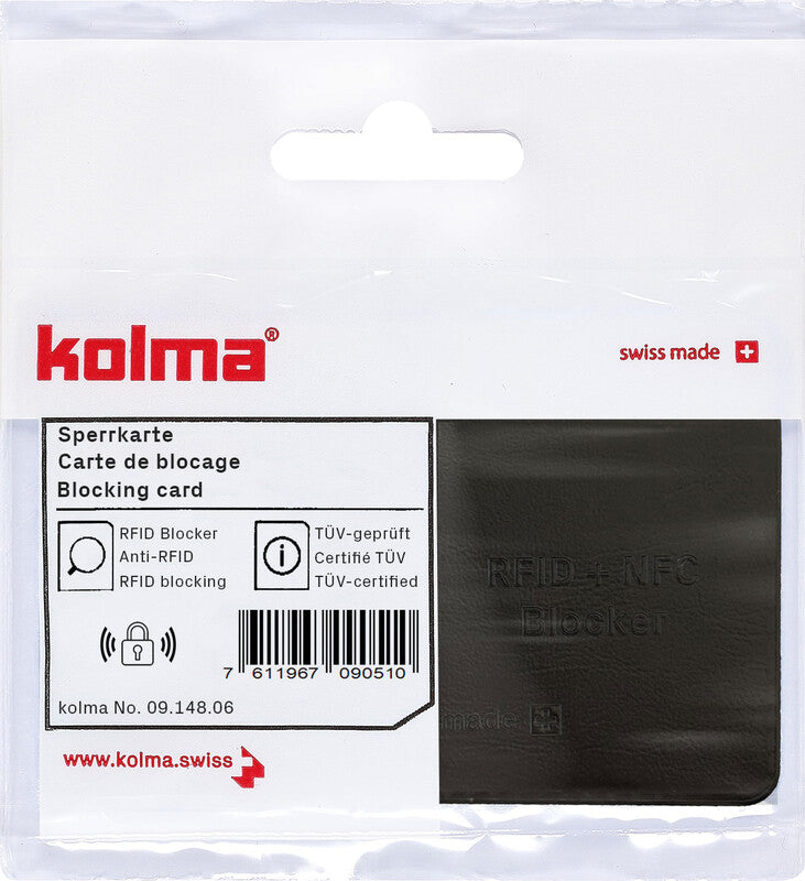 Kolma Sperrkarte ExtraSolid RFID – Kunststoff