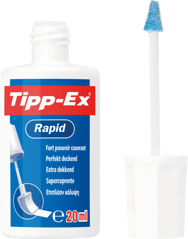 Tipp-Ex – Korrekturflüssigkeit Rapid – Weiss – 20 ml