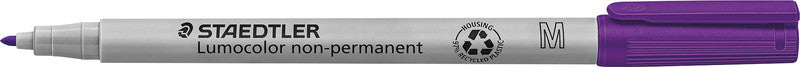 Staedtler Non-Permanent-Marker Lumocolor – mittel 0,8-1 mm – sortiert – 8er-Set – nachfüllbar