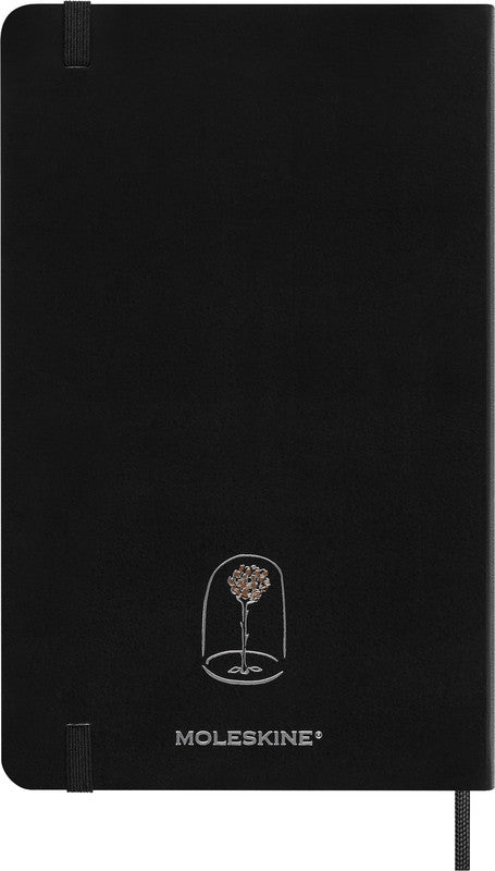 Moleskine Notizbuch, 130 × 210 mm, liniert, Leimbindung, Hardcover, 176 Seiten – sortiert, 2er-Pack